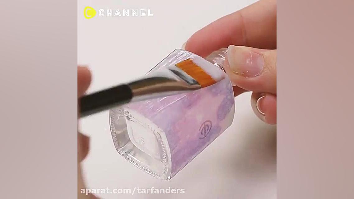 ایده جالب با شیشه لاک