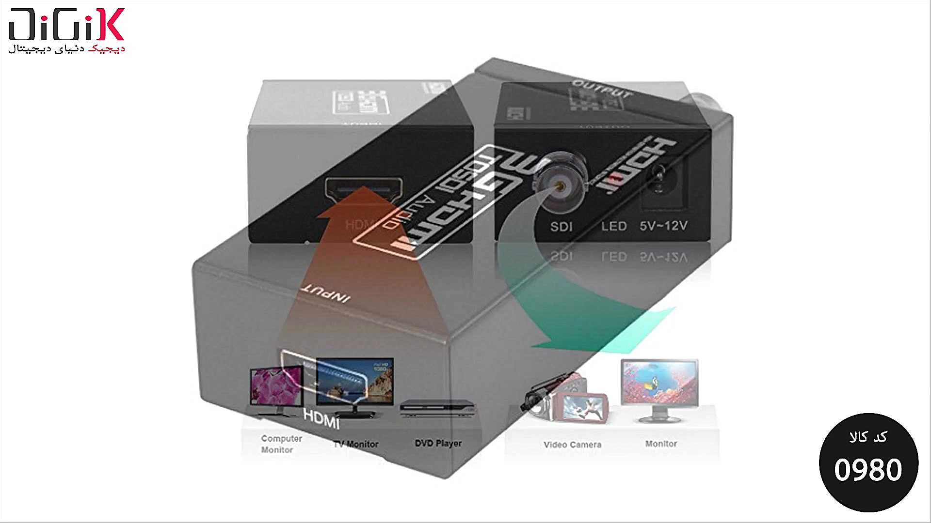 تبدیل HDMI به 3G SDI HD SDI مد...