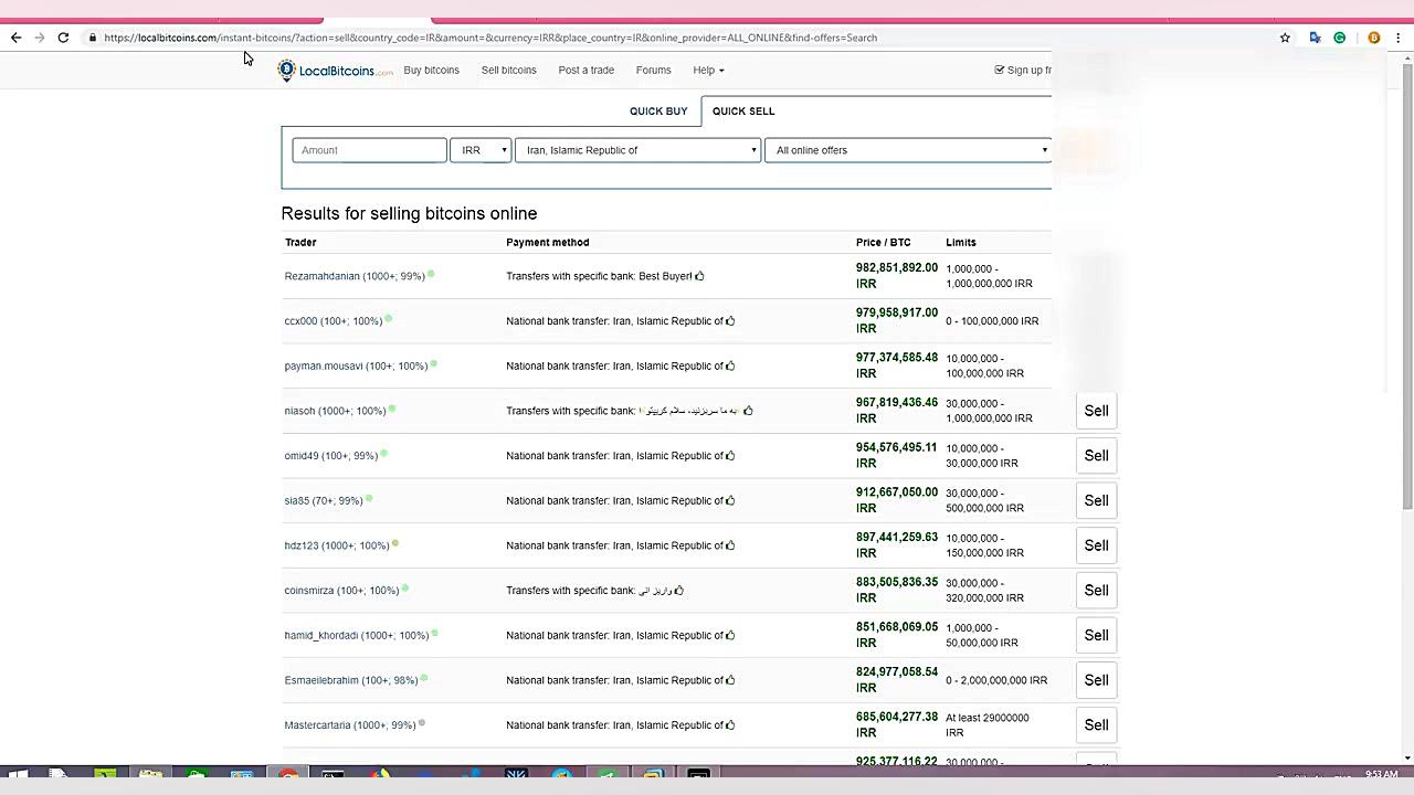 صرافی های خرید بیت کوین و مقای...