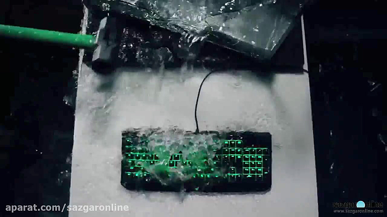 کیبورد ضد آب ریزر مدل BlackWid...