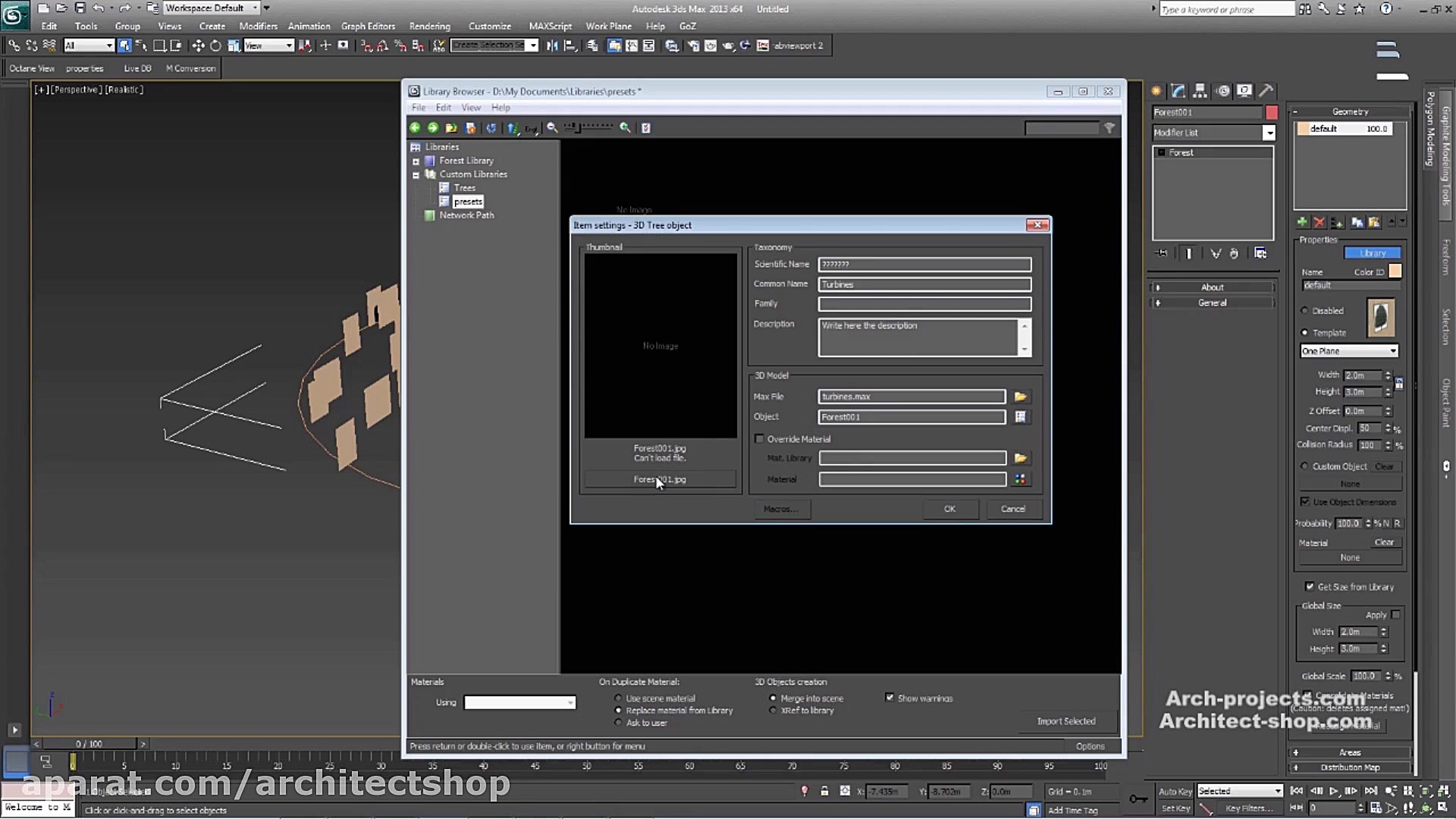 آموزش Forest Pack Pro