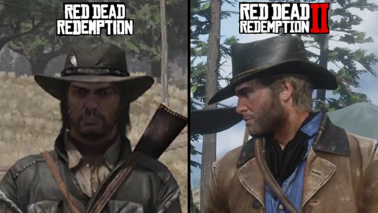 مقایسه بازی Red Dead Redemptio...