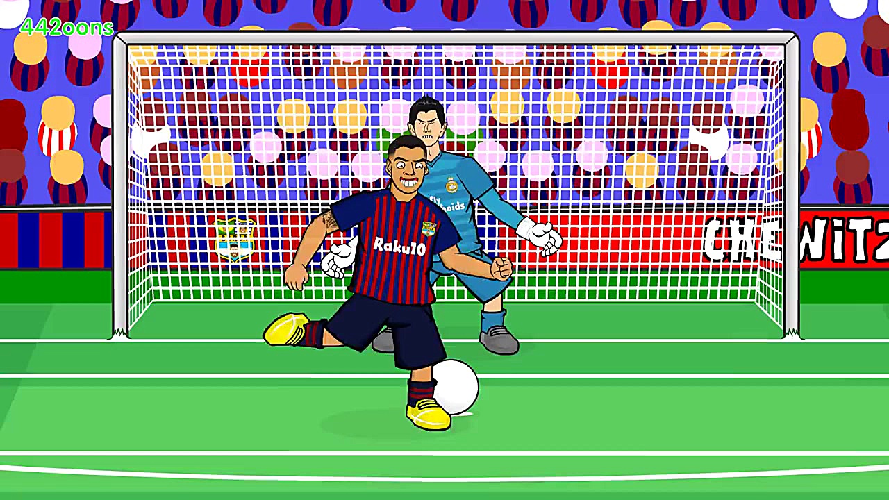 انیمیشن طنز از الکلاسیکو؛ بارس...