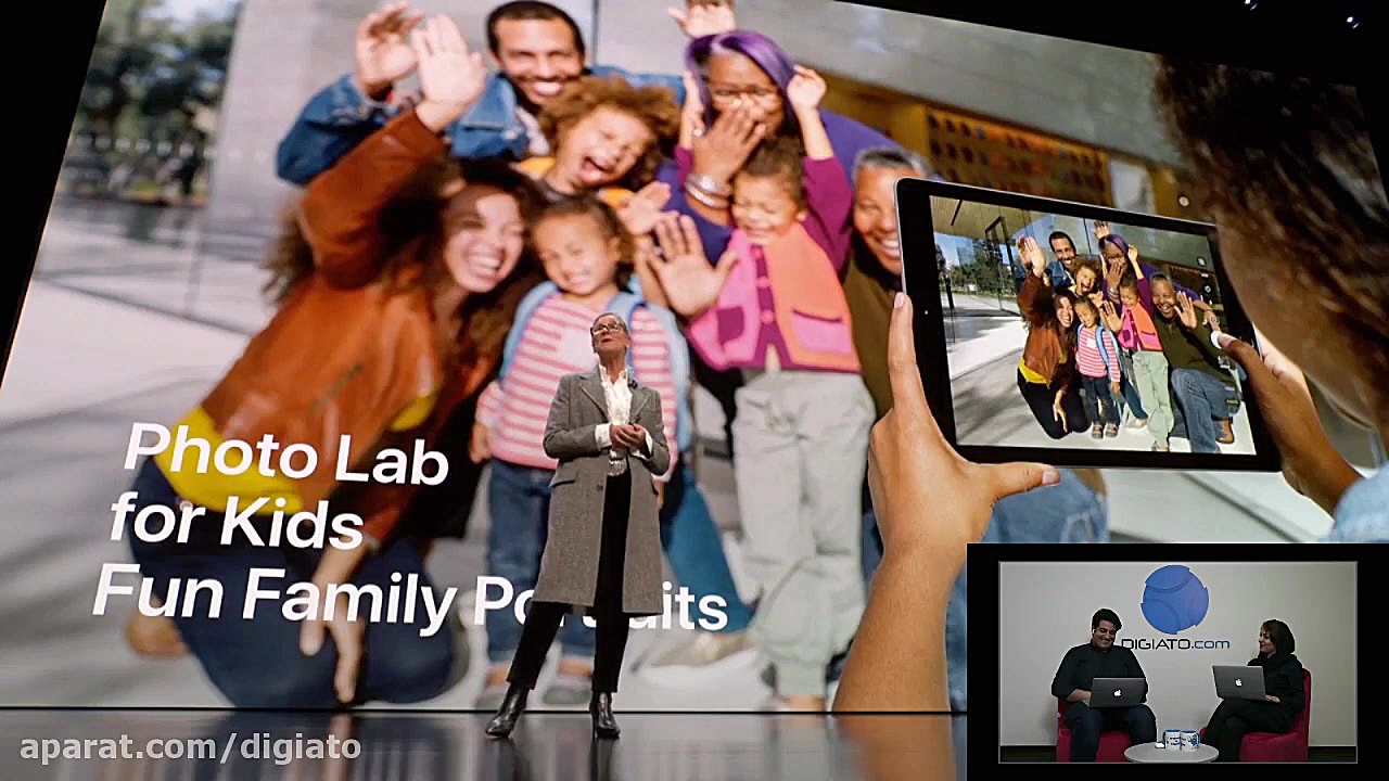 کنفرانس خبری معرفی آیپد پرو و...