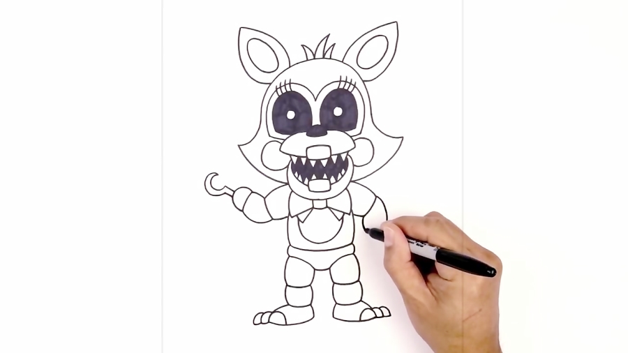How to Draw Lolbit | FNAF Sister Location