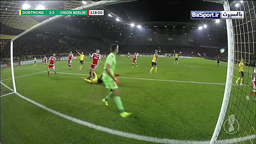 خلاصه بازی دورتموند 3 2 اونیون...