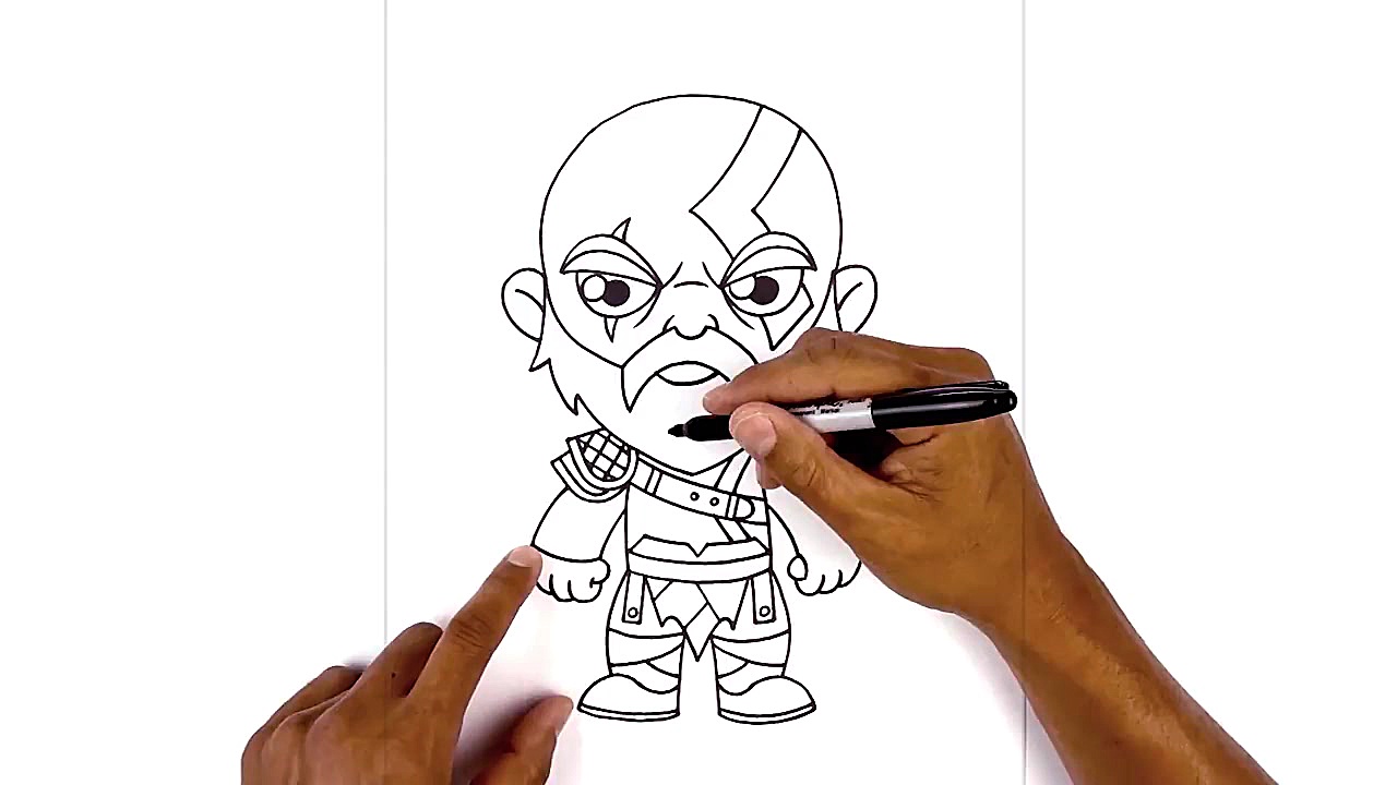 God of War | How to Draw Krato...