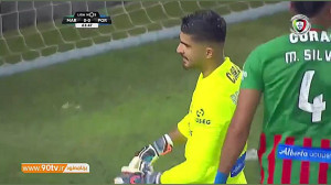 مهار ضربه پنالتی مهاجم پورتو ت...