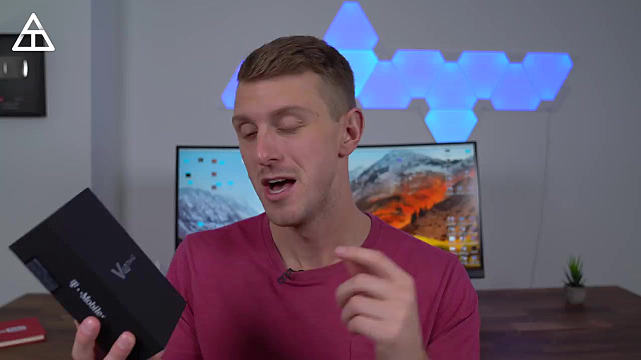 جعبه گشایی LG V40 ThinQ