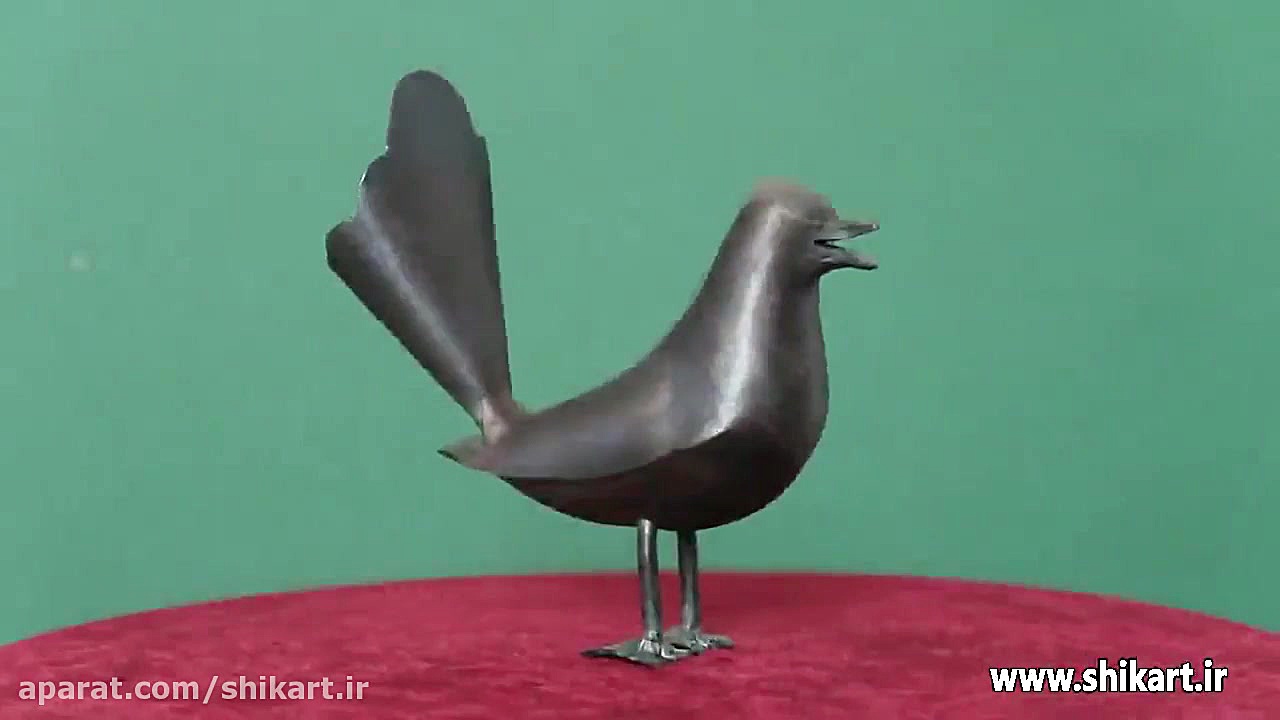 مجسمه گنجشک ساده