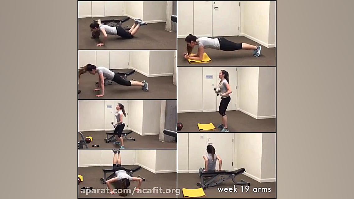 تمرینات لاغری شکم و پهلو با آک...