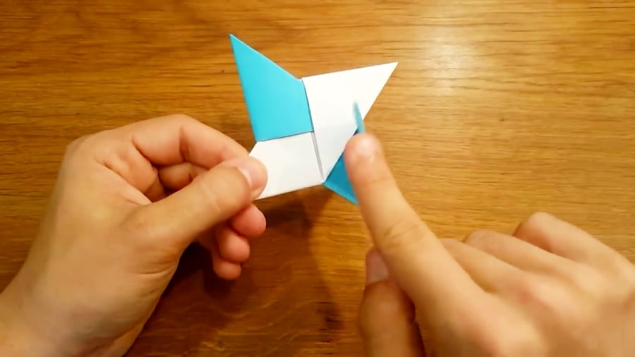 How To Make A Paper Ninja Star Shuriken Origami Remake   12554049 4187 B  4543 