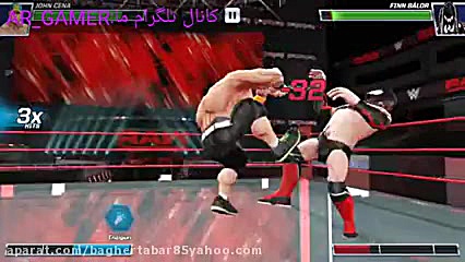 (گیم پلی از بازی کشتی کج wwe m...