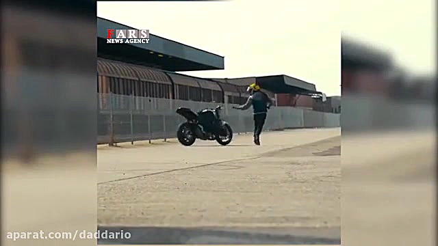 فرار موتور از دست موتورسوار