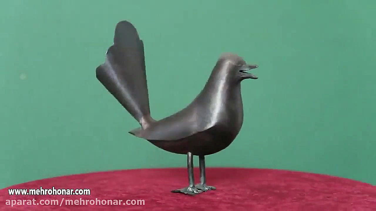 مجسمه گنجشک ساده