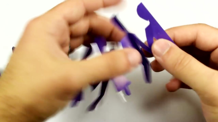 How to make a paper Standing people?
