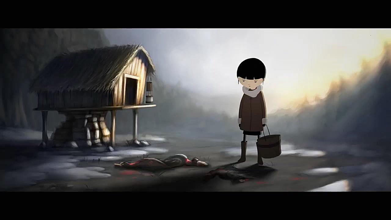 انیمیشن کوتاه The Girl and the Fox زمان331ثانیه