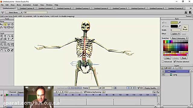 اموزش انیم استودیو