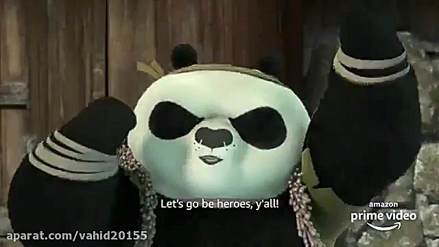 تریلر انیمیشن سریالی  پاندای کونگ  فوکار Kung Fu Panda زمان130ثانیه
