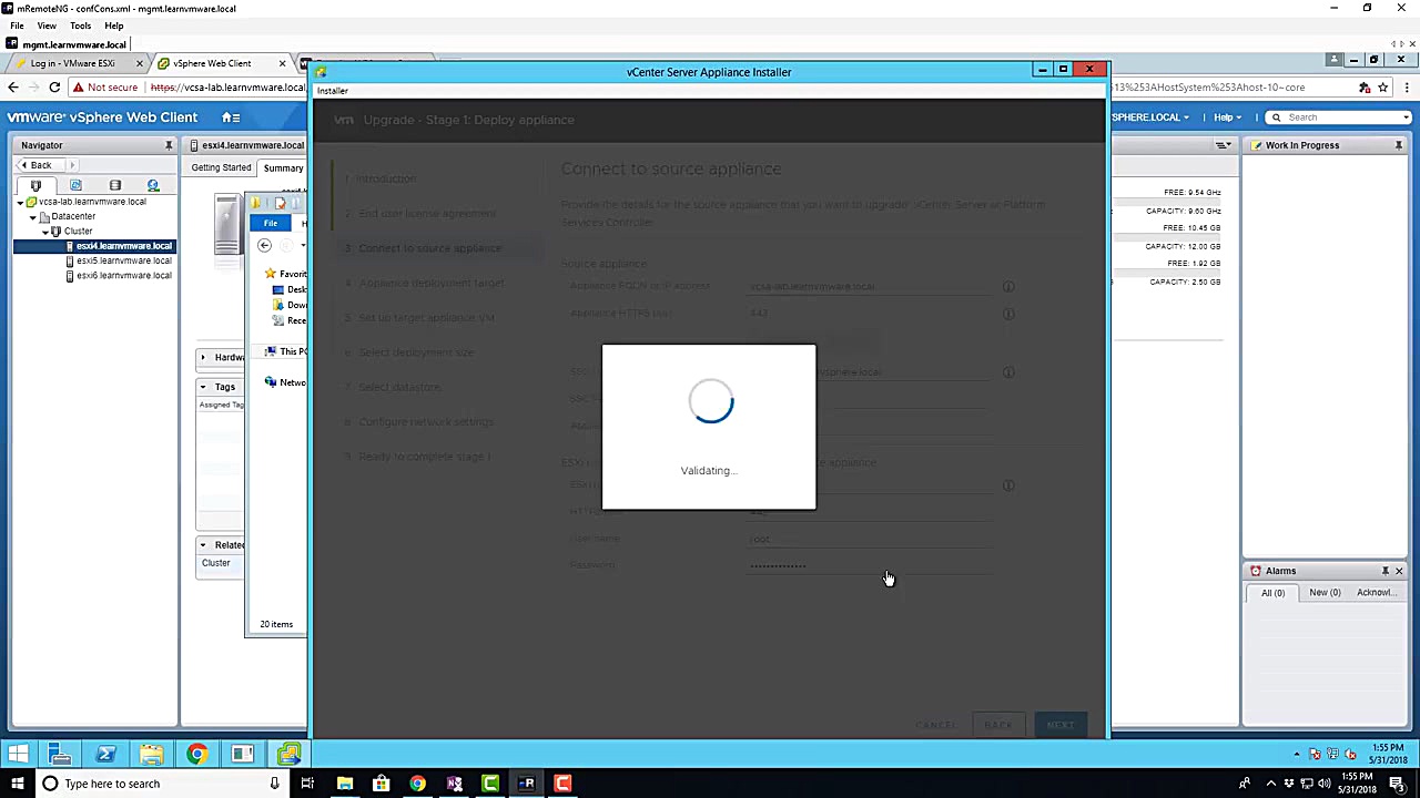 VMware vSphere  Upgrade from 6...