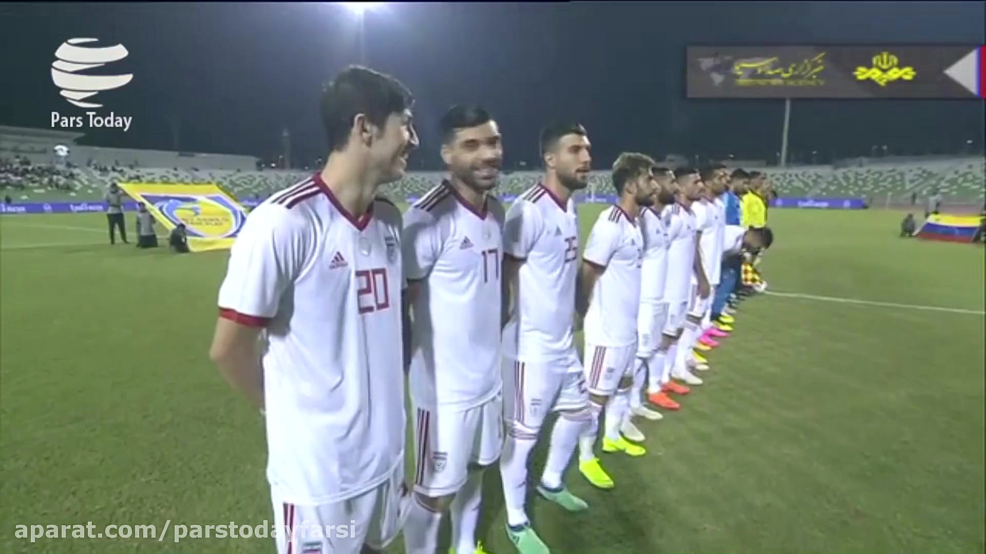 تساوی تیم‌های ملی فوتبال ایران...