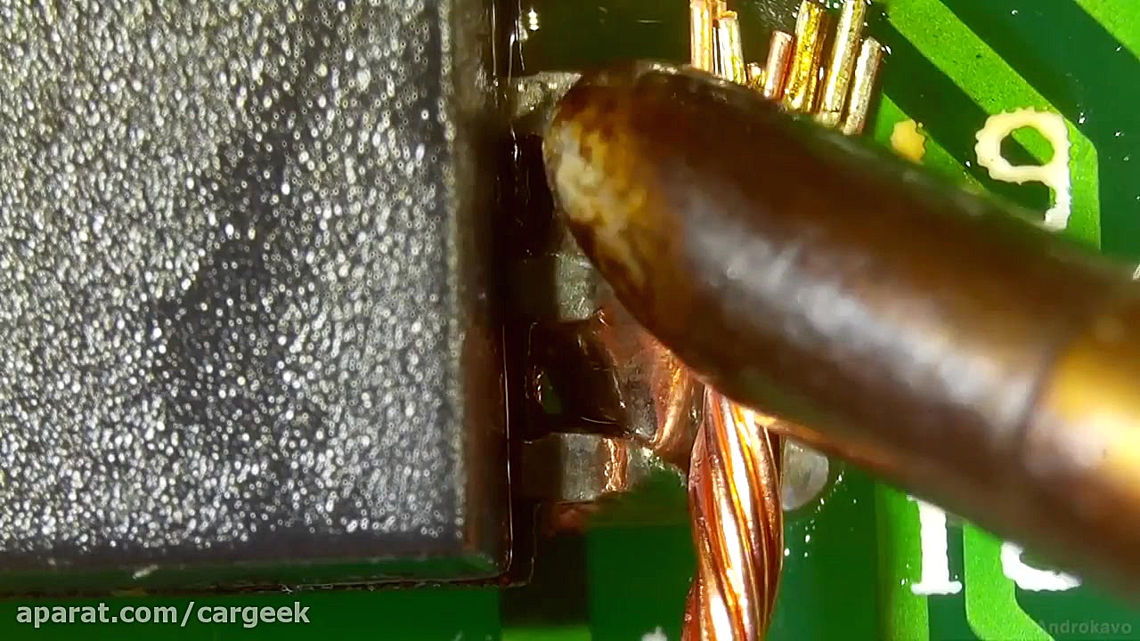 آموزش پاک کردن قلع اضافی از رو...