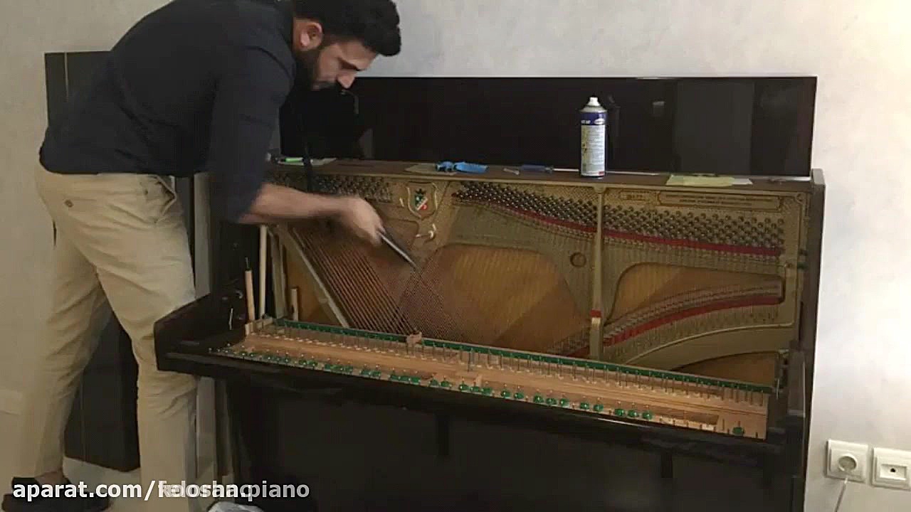 کوک و تنظیم حرفه ای پیانو ۰۹۱۲...