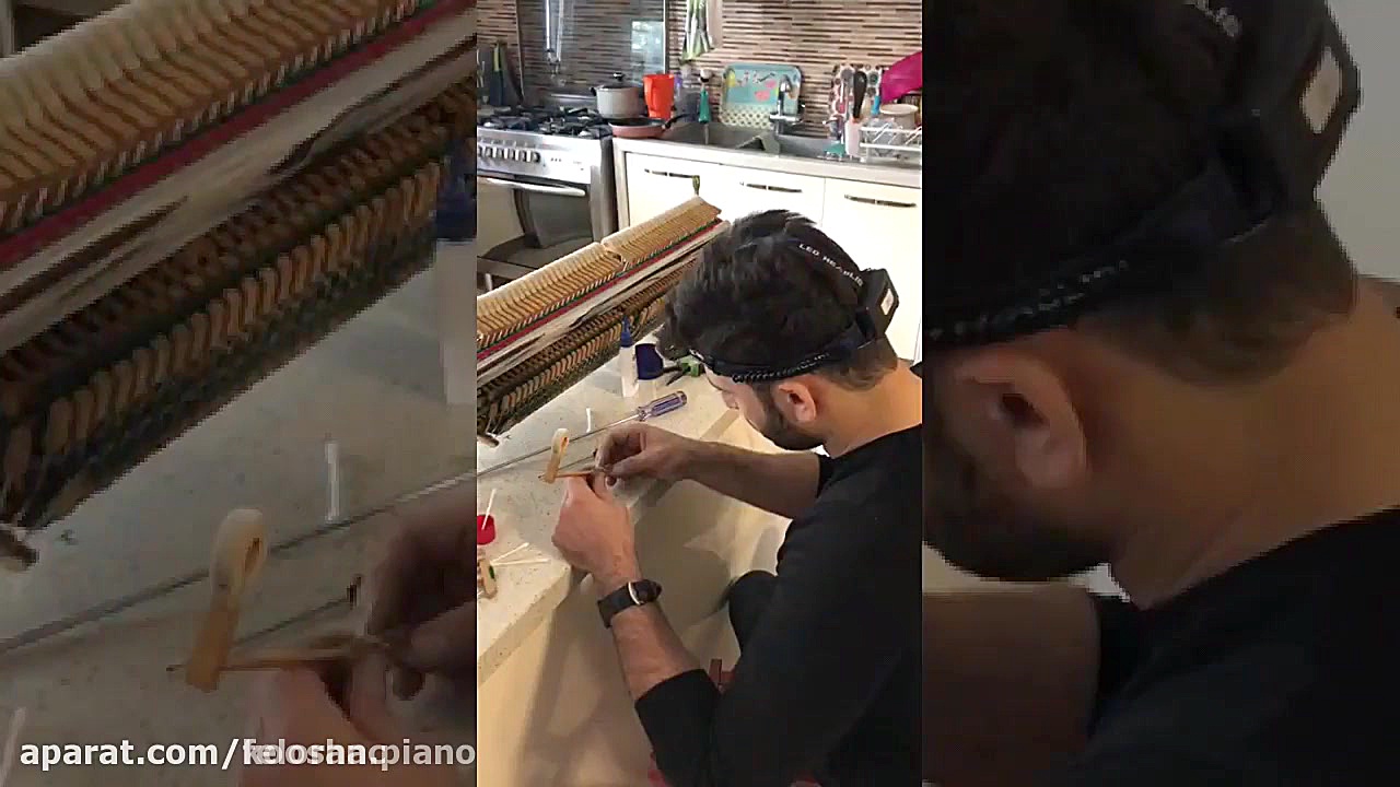 کوک و تیون پیانو همراه با رگلا...