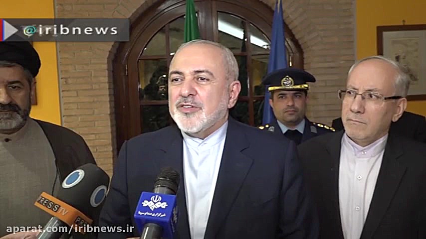 سفر ظریف به ایتالیا