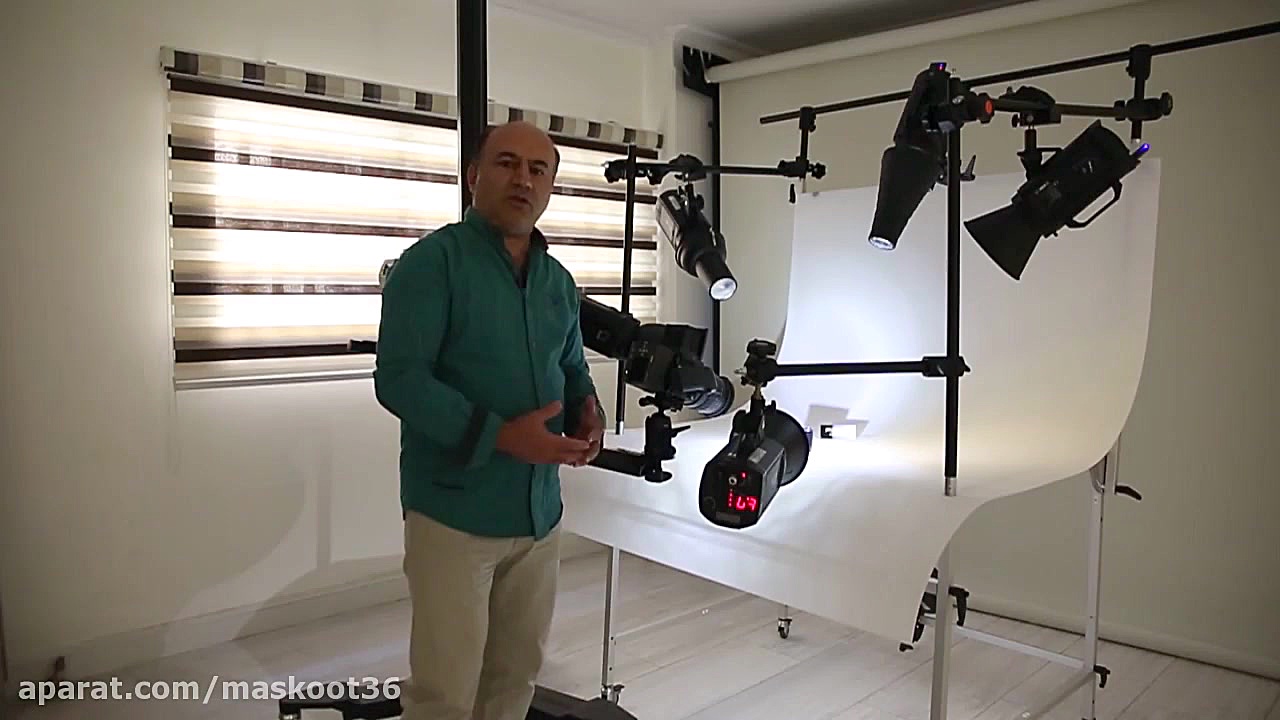 آموزش عکاسی صنعتی با دوربین مد...