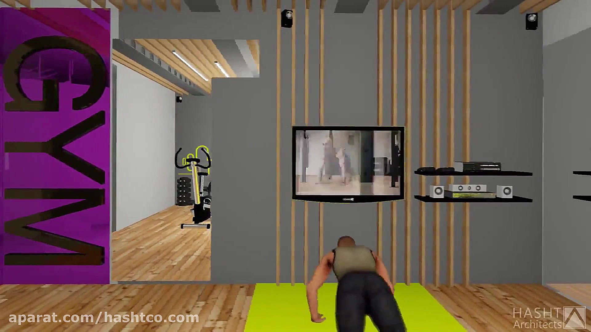 انیمیشن معماری  ویلا جمشیدیه (...