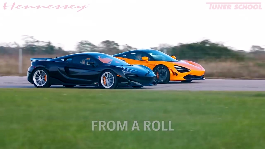 درگ خانوادگی مک لارن 720S و 60...