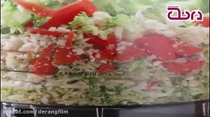 طرز تهیه یک غذا کامل گیاهی بدو...