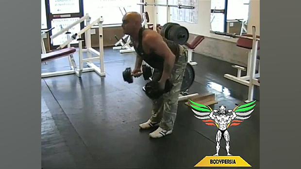 زیر بغل دمبل خم مچ چرخشی