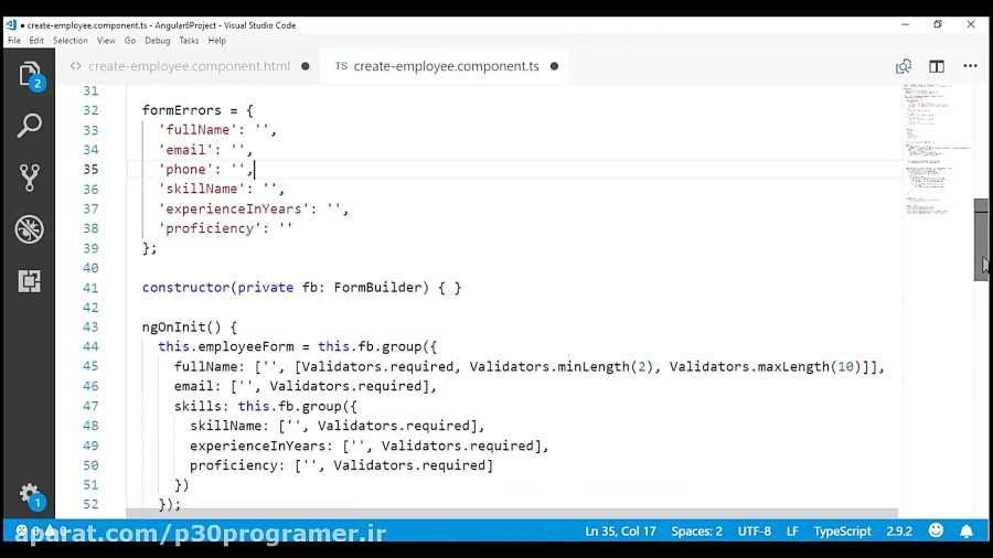 14 Dynamically adding or removing form control validators in reactive form