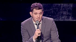 Michael Buble duets with 15 ye...