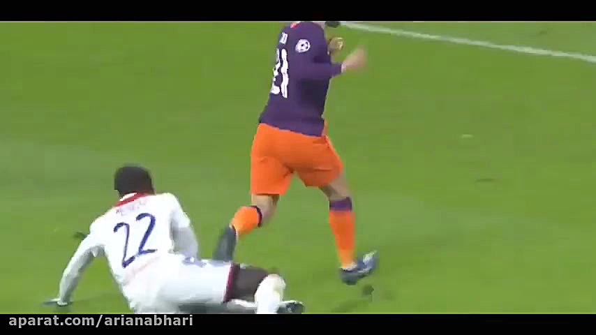 خلاصه بازی منچستر سیتی و لیون