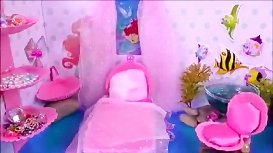 آموزش ساخت اتاق باربی پری دریا...