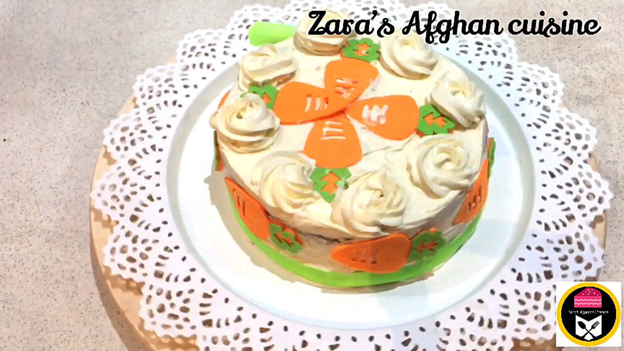 کیک زردک | كیک هویج | گاجر کى...