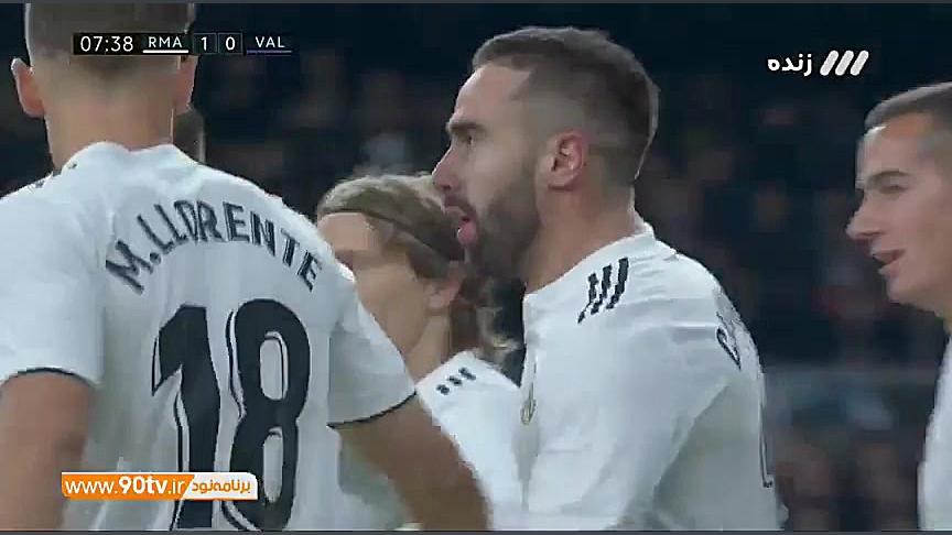 خلاصه لالیگا: رئال مادرید 2 0...