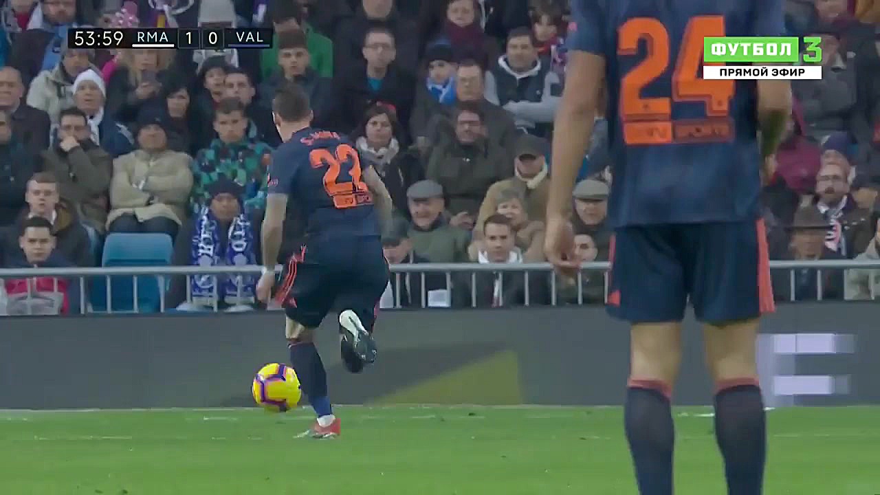 خلاصه بازی رئال مادرید  والنسی...