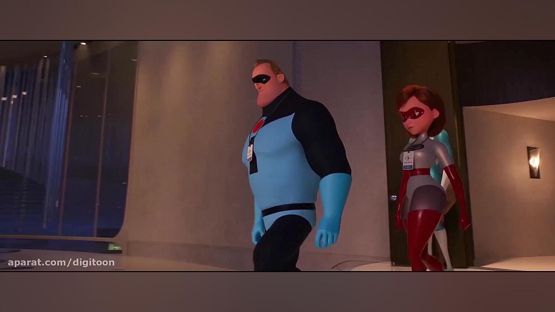 شگفت انگیزان 2 - دوبله فارسی - 2018 - incredibles زمان138ثانیه