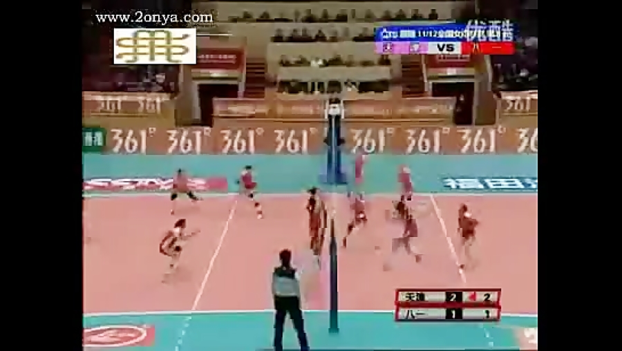 اتفاق جالب در والیبال زنان