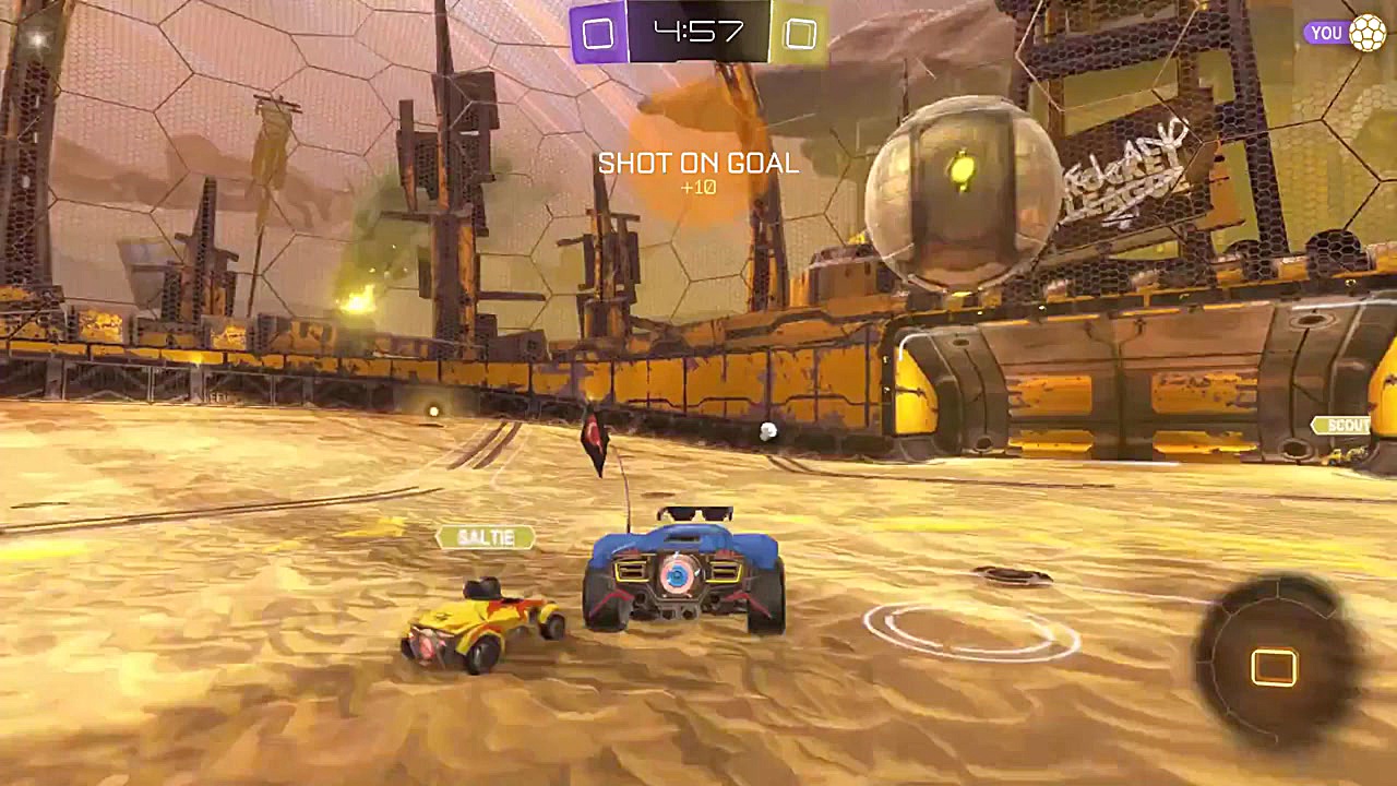 گیم پلی بازی Rocket League Hot...