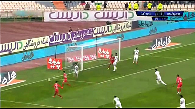 سوپر سیو رشید مظاهری برابر پرس...