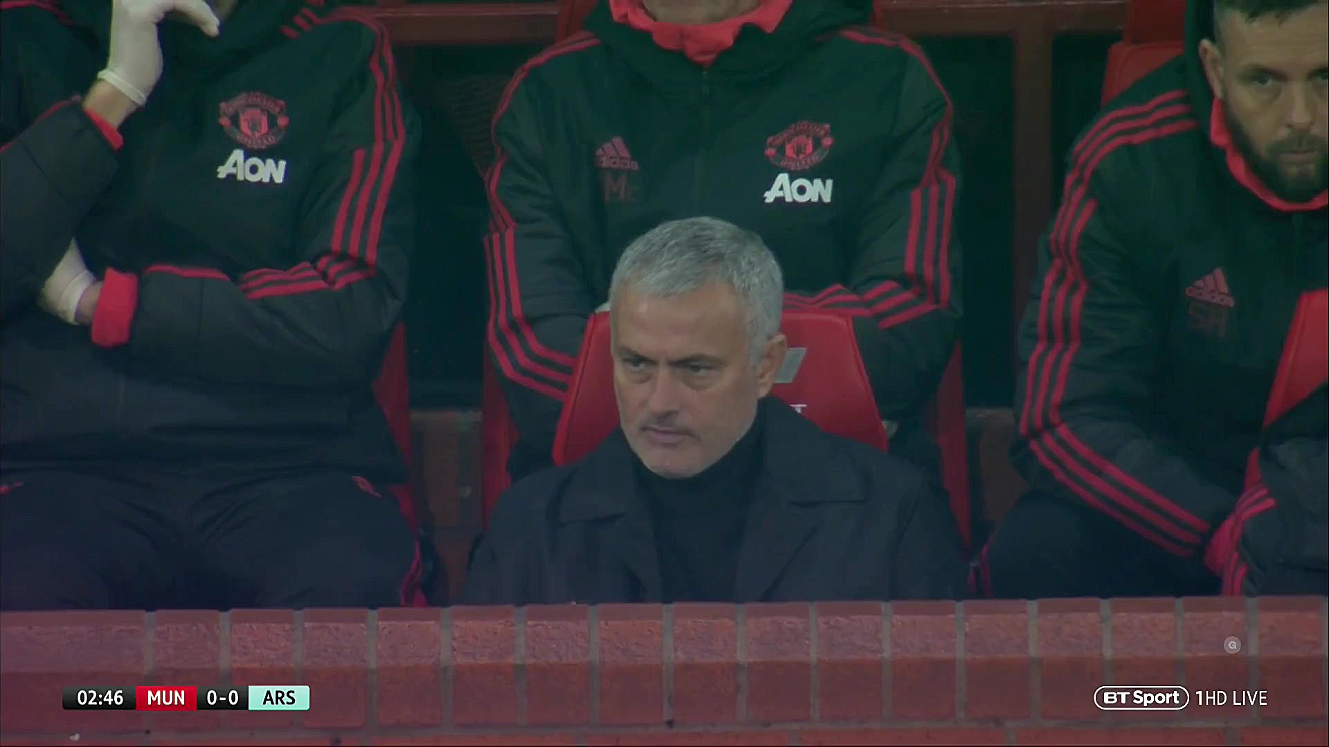 نیمه اول بازی منچستر یونایتد...