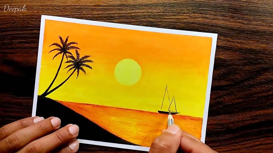 Easy Oil Pastel Drawing - Sunset Nature Painting | SUBSCRIBE for more  Drawing: https://www.youtube.com/channel/UCEPplUpCrJPG2B4VuUt2tsw Easy Oil  Pastel Drawing - Sunset Nature Painting Drawing Painting... | By Sayataru  CreationFacebook
