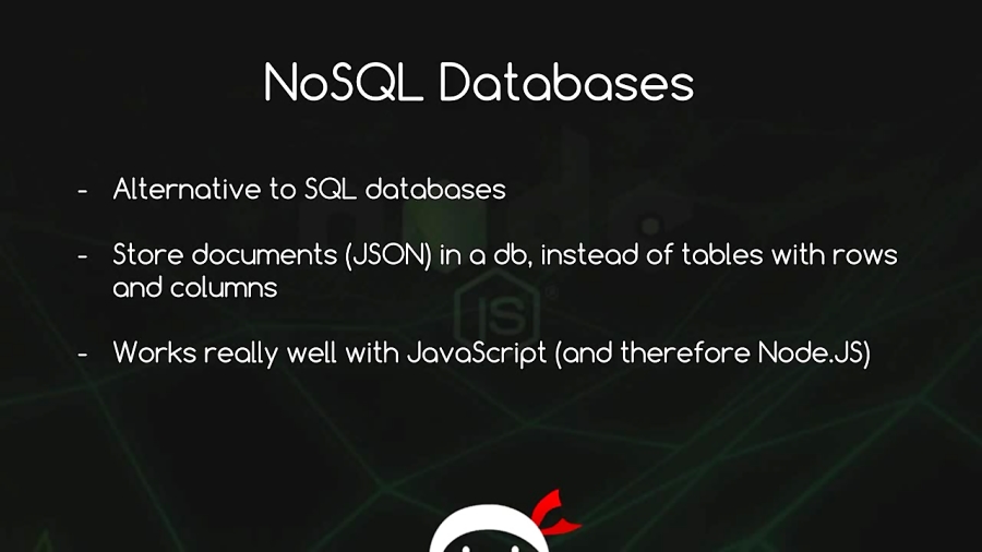 Node JS Tutorial for Beginners #35 - Intro to NoSQL / MongoDB