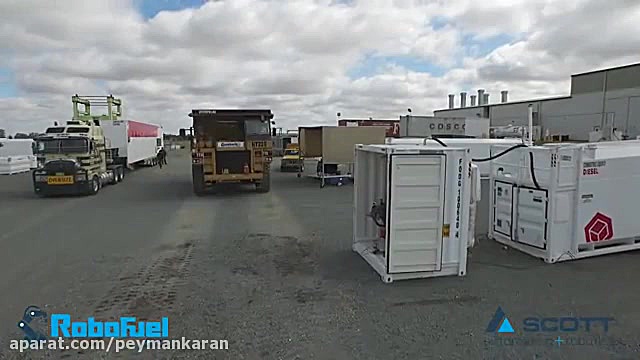 سوخت گیری خودکار کامیون