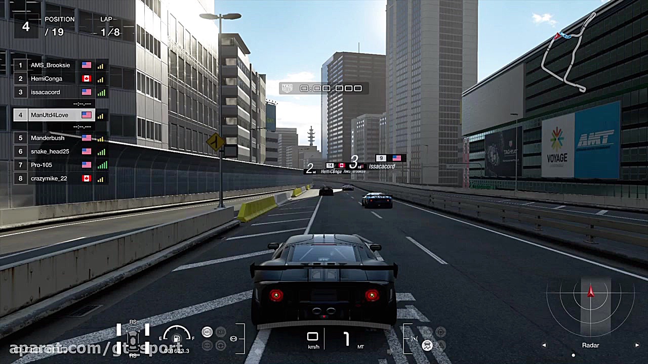 گیم پلی Gran Turismo Sport هیج...